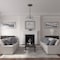 Ekena Millwork Amelia Ceiling Medallion (Fits Canopies up to 2 3/8"), Hnd-Painted Painted Turtle, 19 5/8"OD x 3/4"P CM20AMPTF - alternate 3